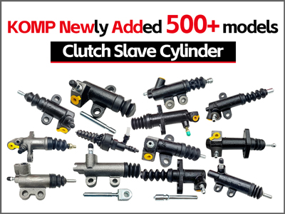 KOMP Expands 500+ Modles Clutch Slave Cylinder 