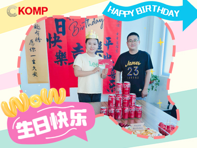 Happy Birthday to KOMP Employees